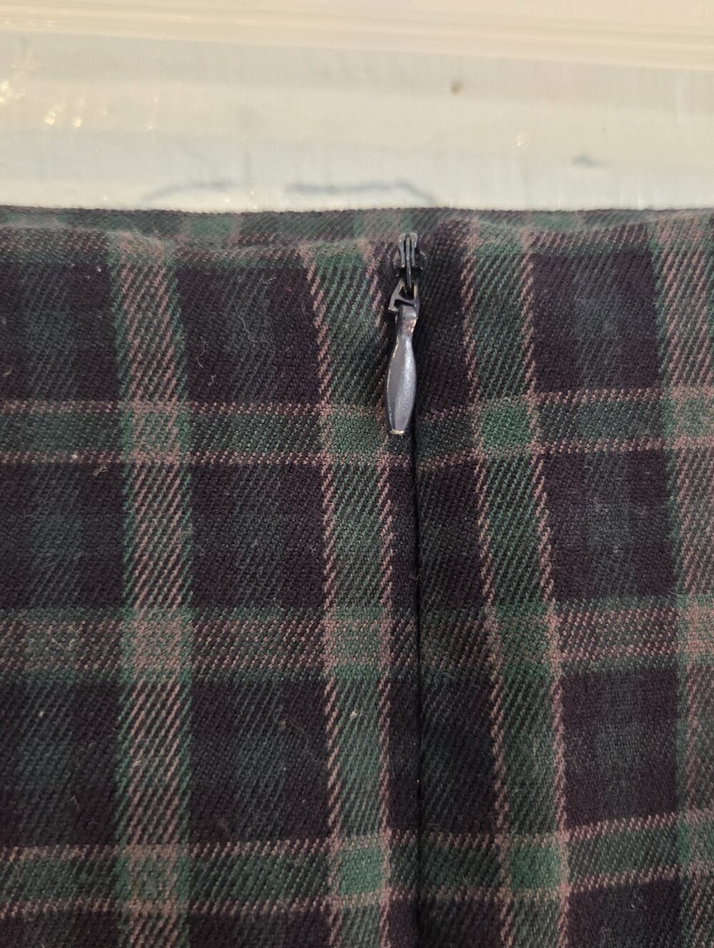 John Galt Plaid A-Line Mini Skirt - Picture 7 of 13